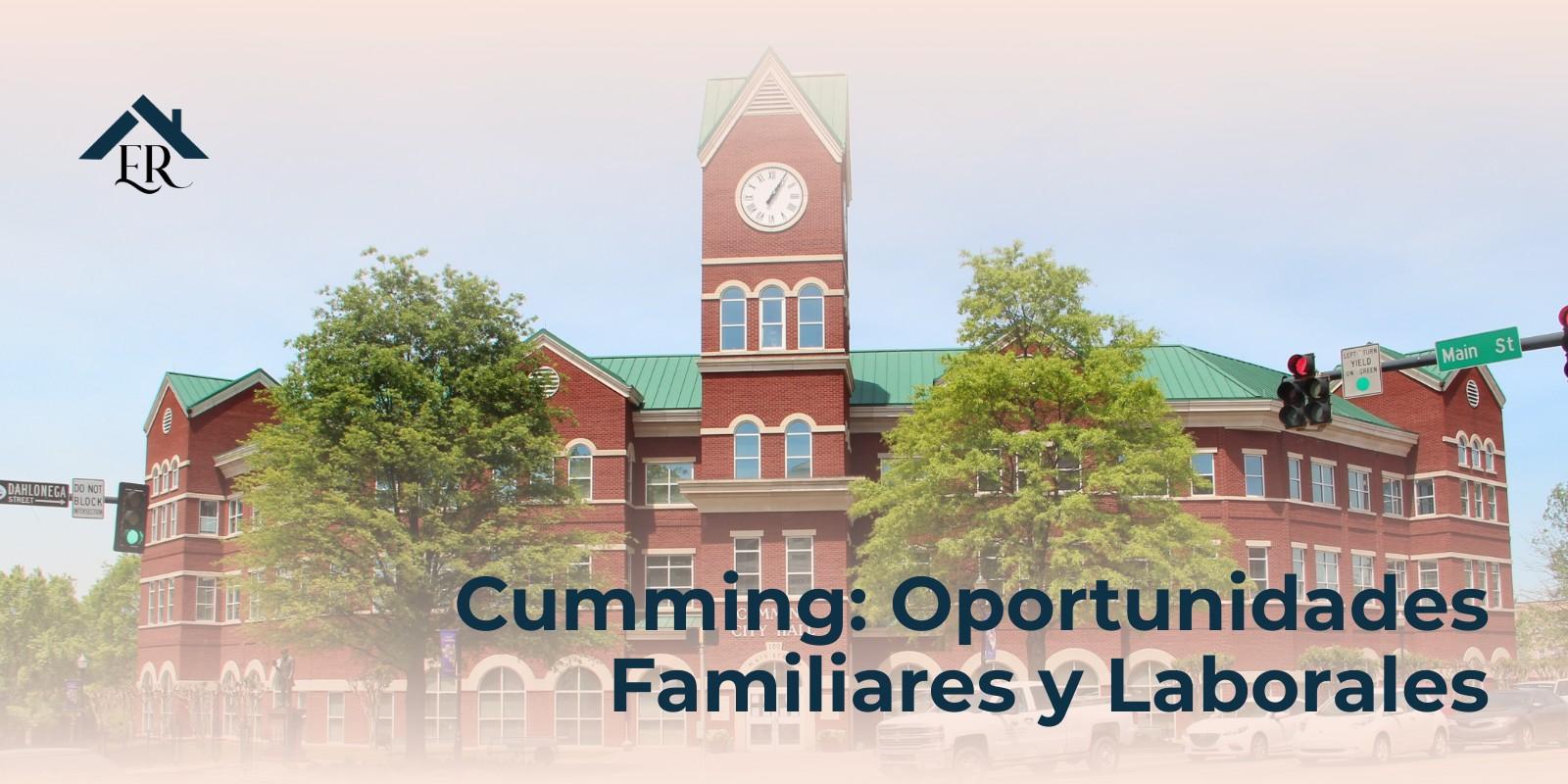 Cumming: Oportunidades Familiares y Laborales