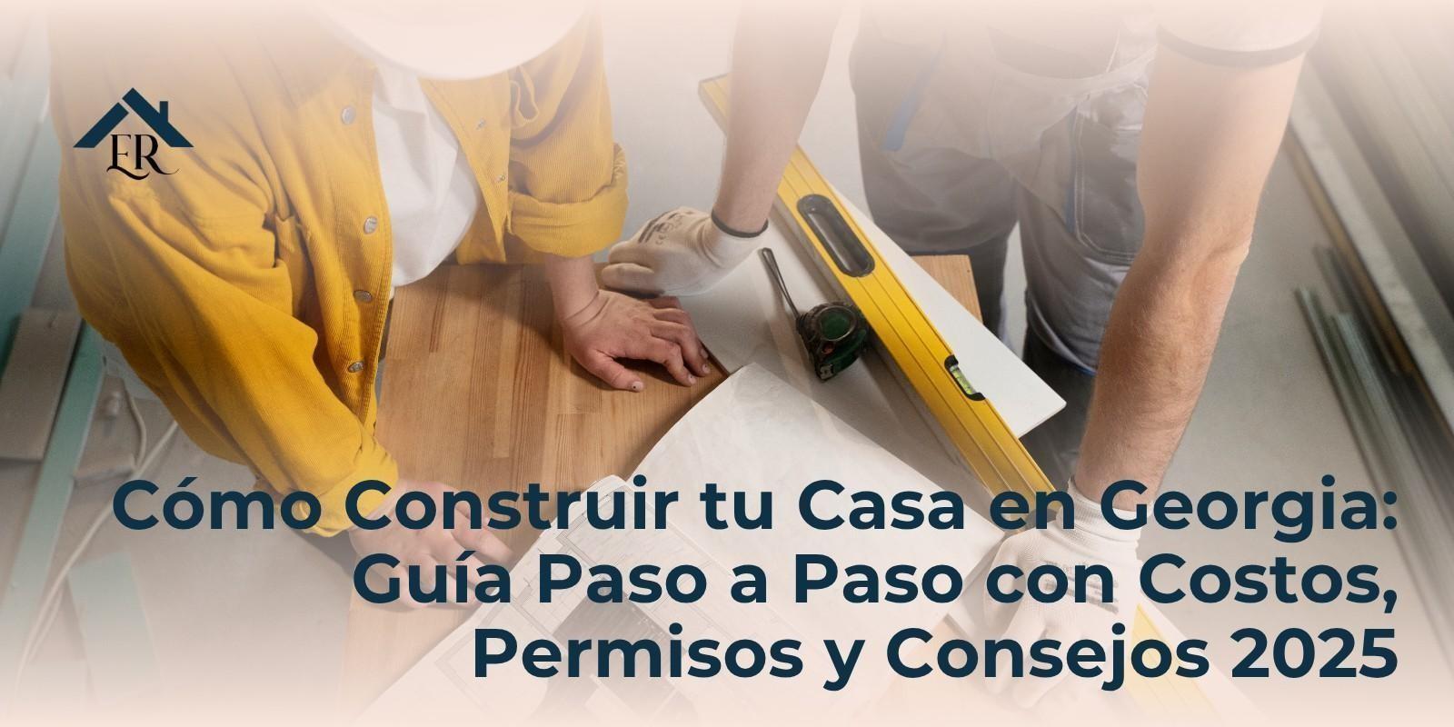 Cómo Construir tu Casa en Georgia: Guía Paso a Paso con Costos, Permisos y Consejos 2025