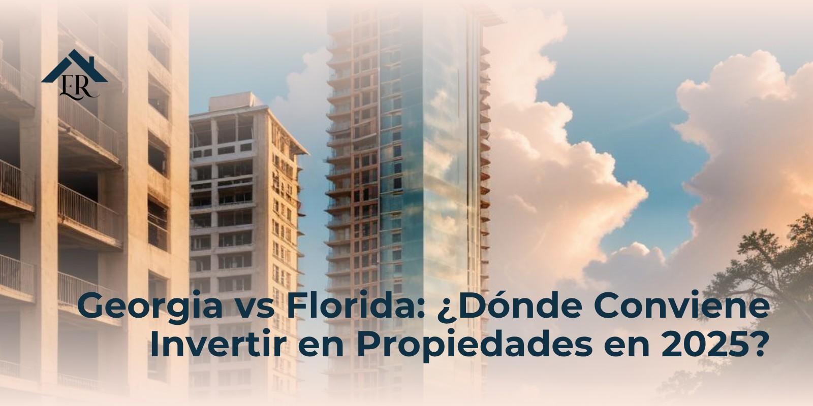 Georgia vs Florida: ¿Dónde Conviene Invertir en Propiedades en 2025?